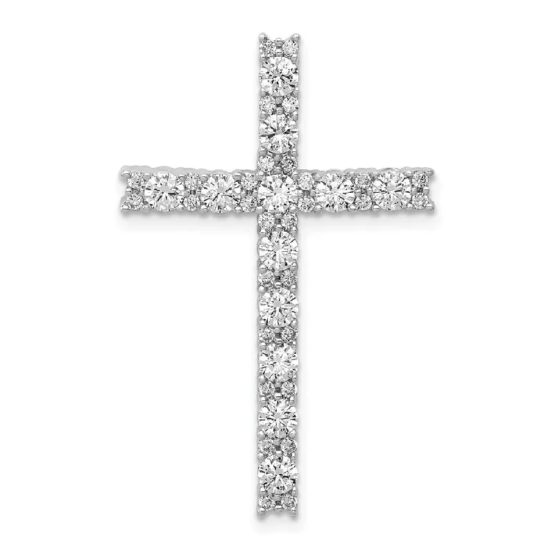 Your Dream Jewelry At Dream Prices – Shop Now New Season Fashion Preview Sale 14K Gold Lab Grown Diamond Latin Cross Pendant (1ct, VS, G-H)