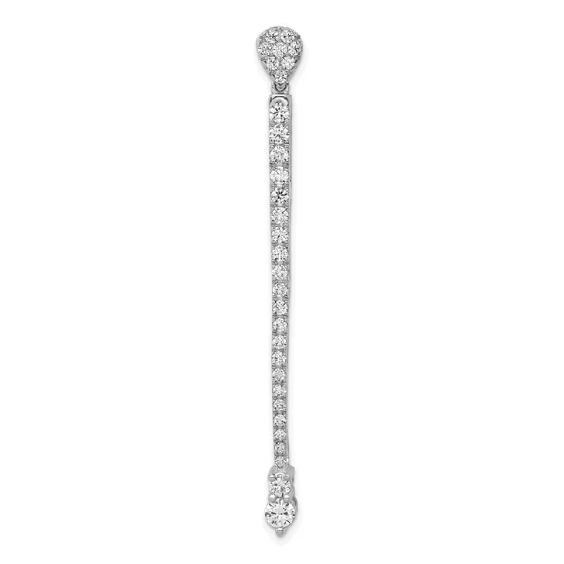 Limited-Time Jewelry Sale – Elegant Styles At Less Buy More, Save More 14K White Gold Lab Grown Diamond Fancy Pendant (1ct, VS, G-H)