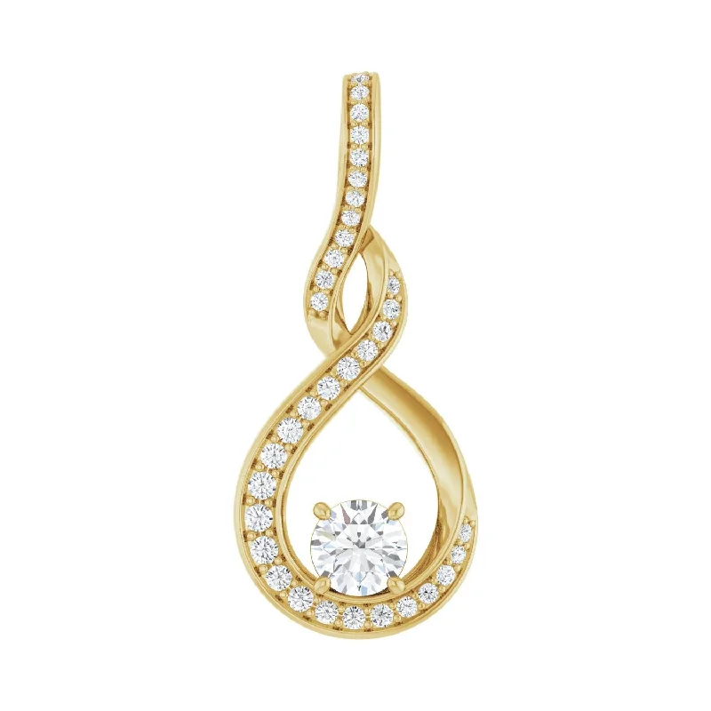 Flash Sale On Stunning Jewelry – Don't Miss Out Unleash Your Style 14k Gold 3/8ct Lab-Grown Diamond Pendant