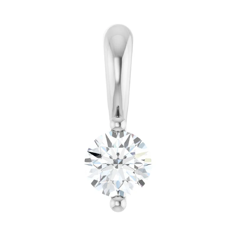 Affordable Luxury Jewelry For Every Occasion Timeless Elegance Redefined 14k Gold 1/10 CT Lab-Grown Diamond Pendant