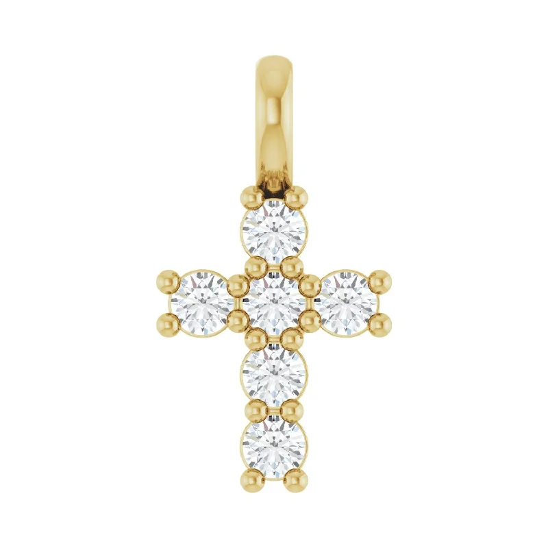 Luxury Meets Affordability – Jewelry Sale Now Live Fresh Styles, Fresh Deals 14k Gold 1/6ct Lab-Grown Diamond Pendant