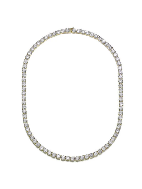 High-Quality Gemstone Jewelry For Special Occasions Browse Our Top Products 4mm Tennis Necklace with Clear Cubic Zirconia