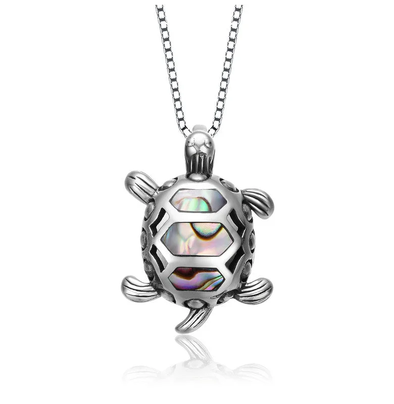 Best Jewelry Deals – Shop Premium Pieces At Great Prices Day-To-Night Styles Sterling Silver White Gold Plated Abalone Pendant Necklace