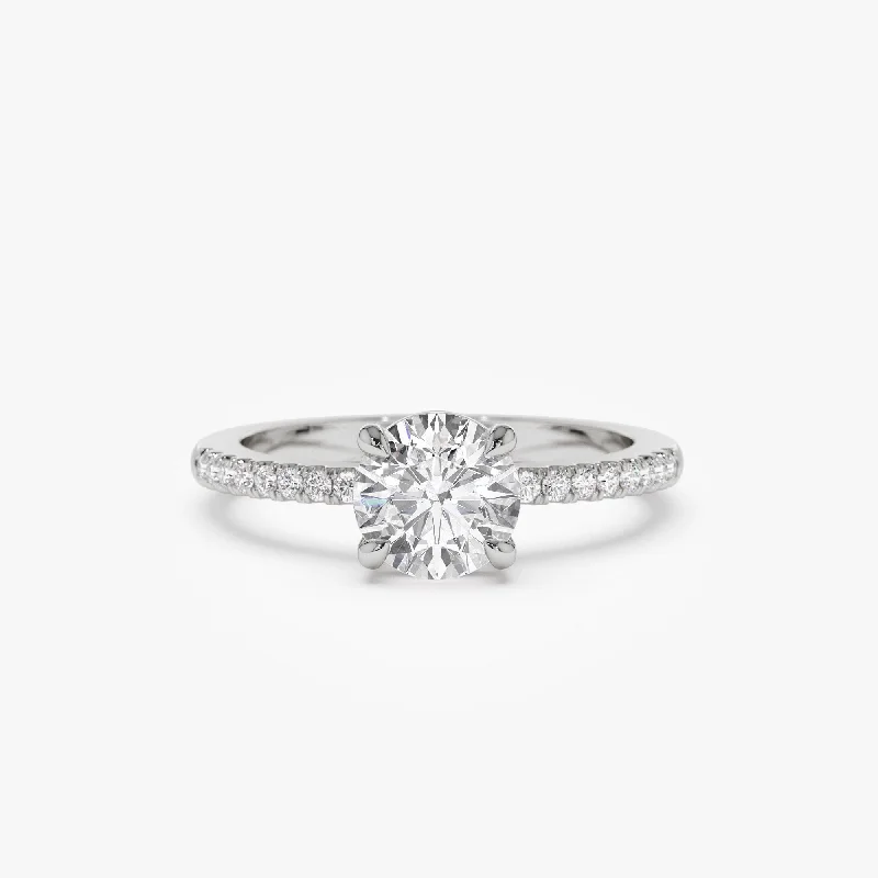 14K White Gold