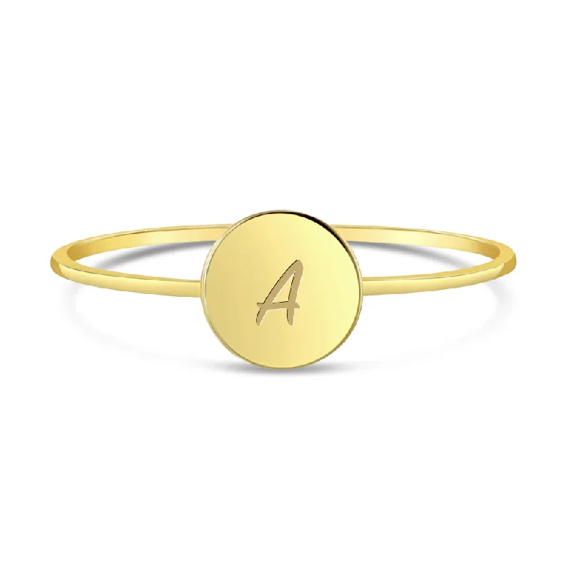 Jewelry Sale Alert – Shop Timeless Elegance Today Urban Style Promotions 14k Gold Round Engravable Size 3-6 Baby / Toddler / Kids Ring