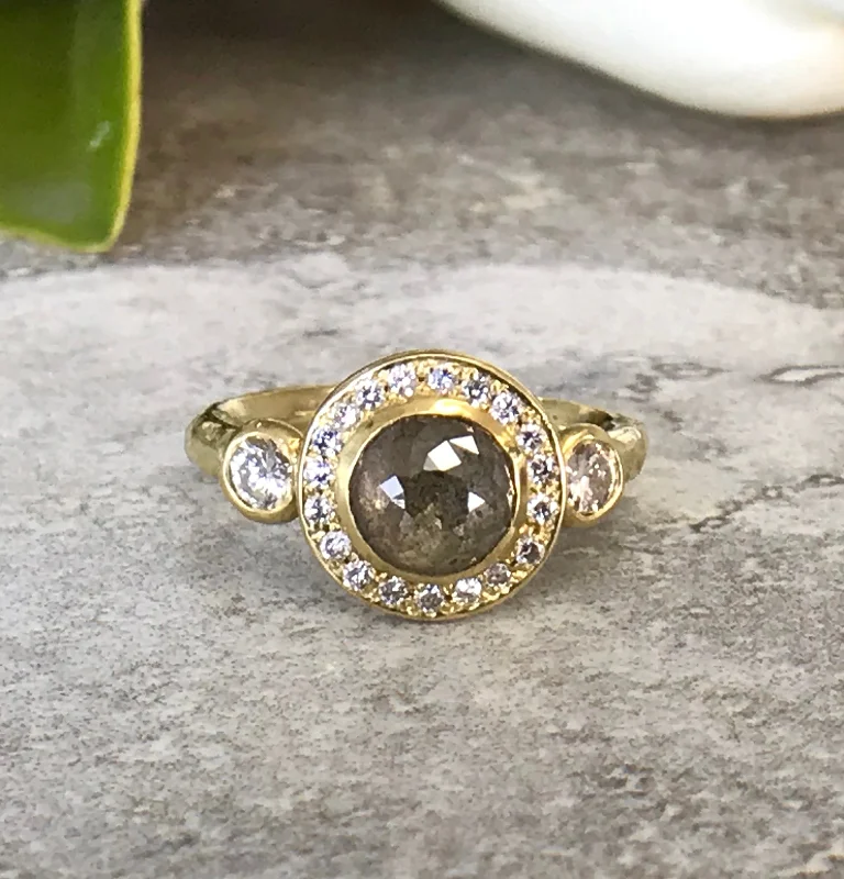 Shop Jewelry That Shines Without The High Price 6mm Pebble Halo Ring