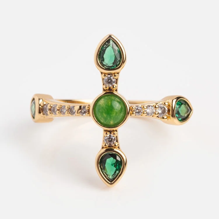 Get The Jewelry You Love At A Price You Love Limited Edition Camille Jade Cross Ring