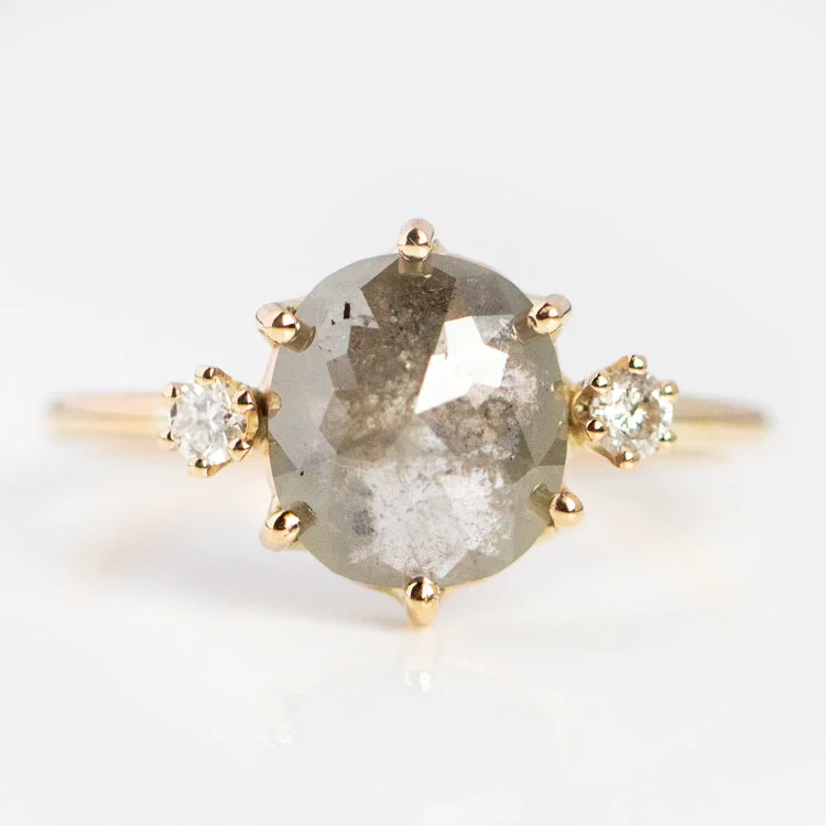 Affordable Luxury Jewelry For Every Occasion Trendy Styles Clair de Lune Grey Diamond Ring