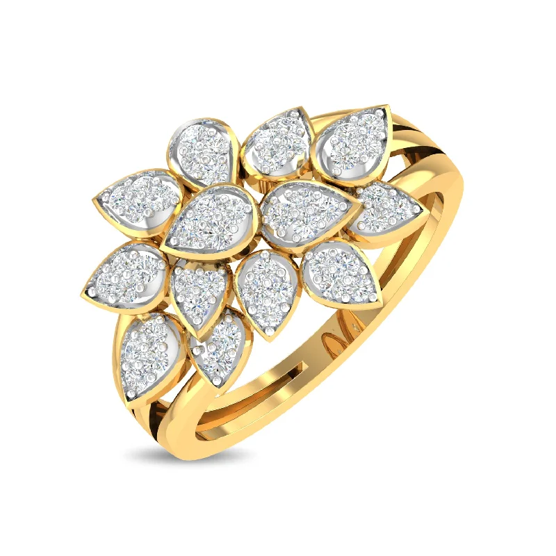 Bestselling Jewelry Now On Sale – Elevate Your Look Edgy Fashion Deals Cluster Leaf Ring