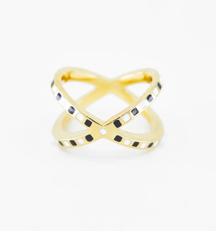 Limited-Time Jewelry Discounts – Shine Without The Splurge Must Haves Criss Cross Checker Ring