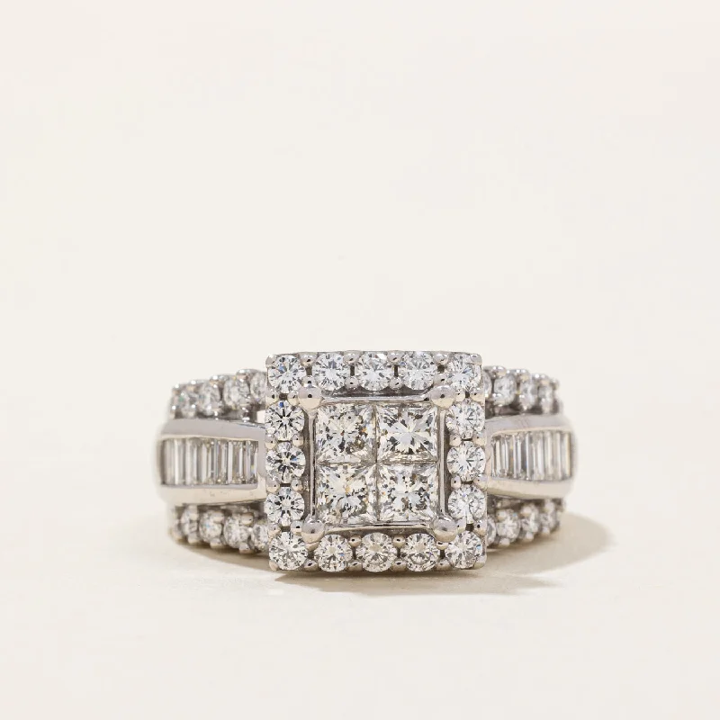 Don't Miss These Dazzling Jewelry Discounts Diamond Cocktail Ring | 1.93ctw | SZ 7 |