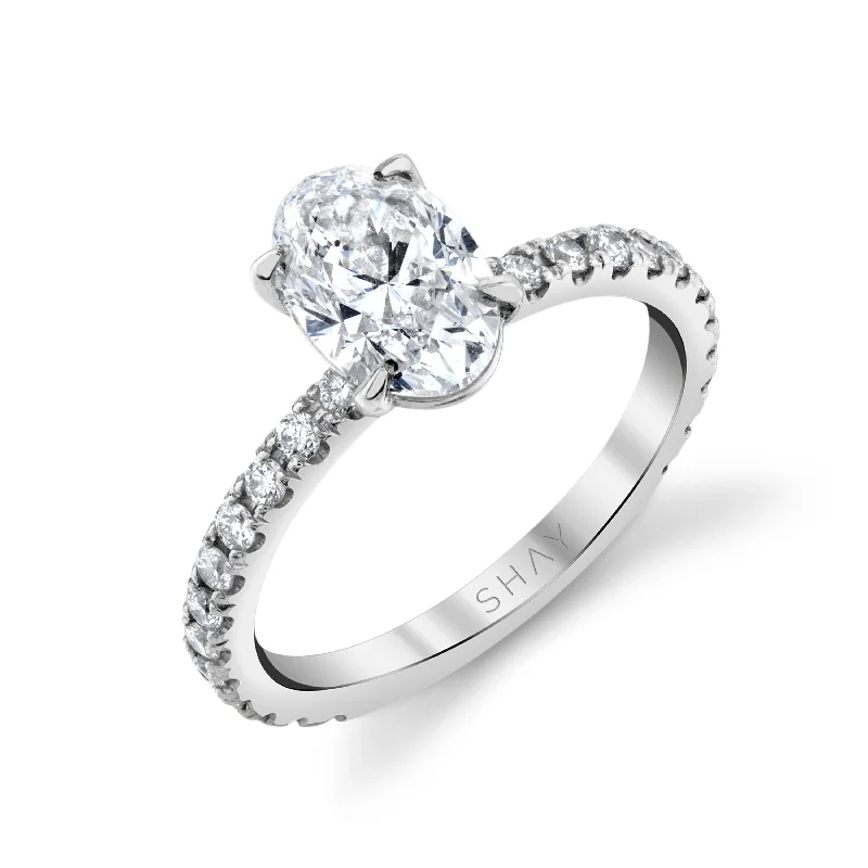 Get Your Favorite Jewelry At The Best Price Seasonal Picks DIAMOND OVAL SOLITAIRE PINKY RING