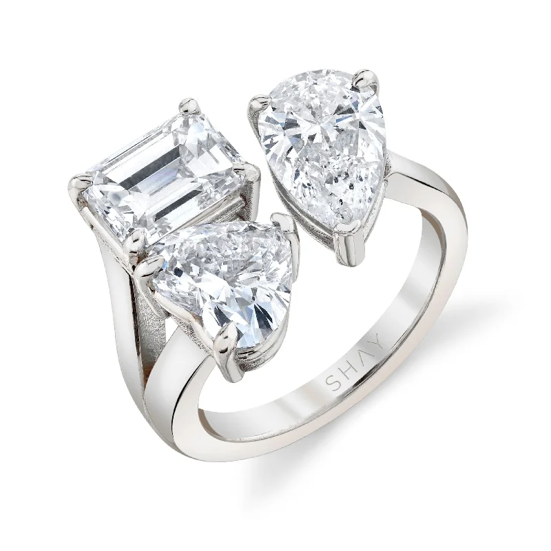 Exclusive Jewelry Bundles At Discounted Rates Easy Elegance Sales DIAMOND TRIPLE THREAT RING