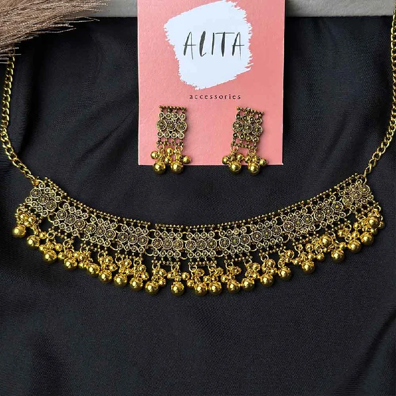 Grab Your Favorite Jewelry At The Lowest Prices Contemporary Fashion Sale Ethnic Golden Set