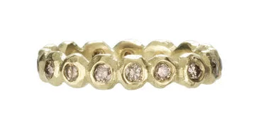 Huge Savings On Timeless Jewelry Collections Faceted Pebble Eternity Ring