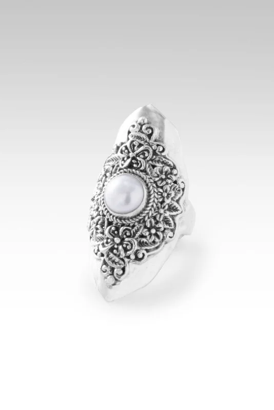 Grab Your Dream Jewelry At The Lowest Prices Avant-Garde Style Promotions Joyous Celebration Ring™ in Freshwater Pearl