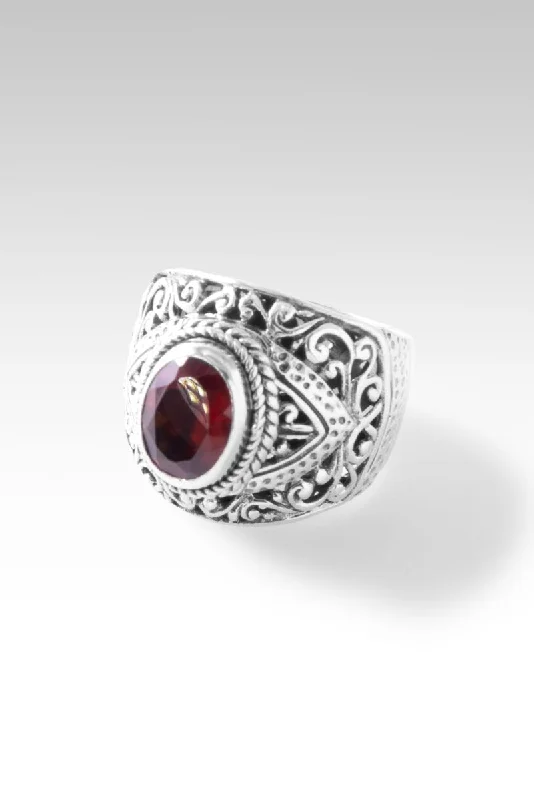 Elegant Jewelry Pieces At Unbelievable Prices Inspired By You, Designed For You Life in Abundance Ring™ in Hessonite Garnet