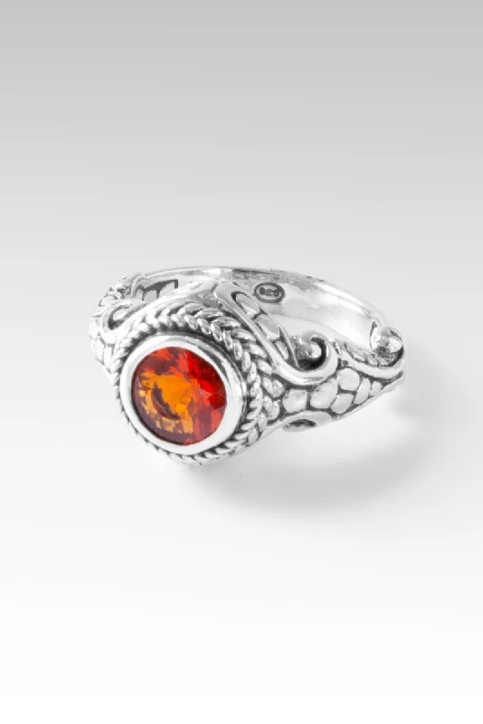 Shop Stylish Jewelry Now And Save Big Statement Fashion Offers Love One Another Ring II™ in Mexican Fire Opal