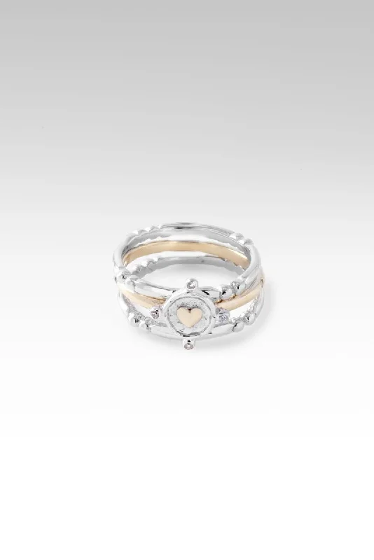 Make Every Moment Shine – Jewelry Discounts Available Discover Promotions Love So Sweet Ring Set of 3™ in White Zircon