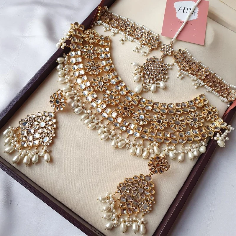 Shine Without Limits – Jewelry Sale Happening Now Step Ahead, Lead The Trend Maahi Bridal Set