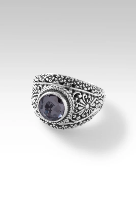 Elegant Jewelry, Affordable Luxury – Shop Now Find Your Unique Flair Make Your Light Shine Ring II™ in Odyssey Black Knight™ Mystic Quartz