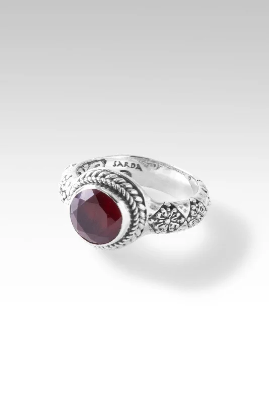 Timeless Beauty, Unbeatable Deals – Jewelry Sale On Discount Extravaganza Make Your Light Shine Ring™ in Hessonite Garnet