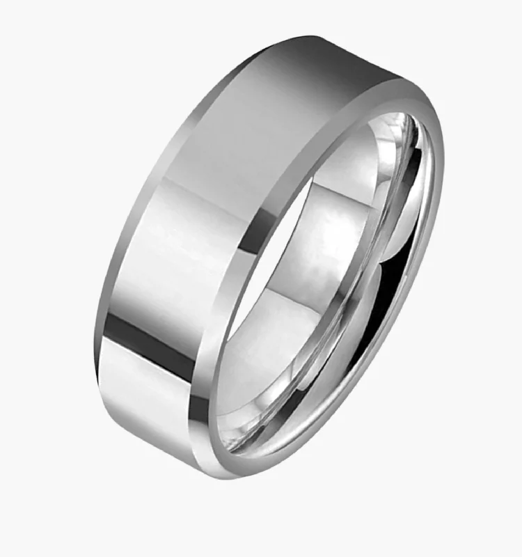 Personalized Jewelry Sale – Unique Pieces At Great Prices Valentine's Special Matte Silver Men's Wedding Ring