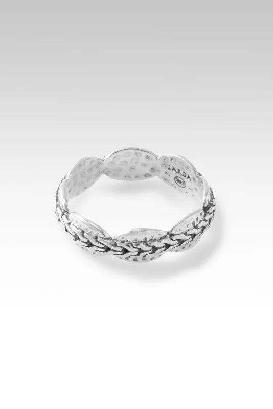 Shop High-Quality Jewelry At Jaw-Dropping Discounts Chic And Edgy Mighty in Power Ring™ in Chainlink