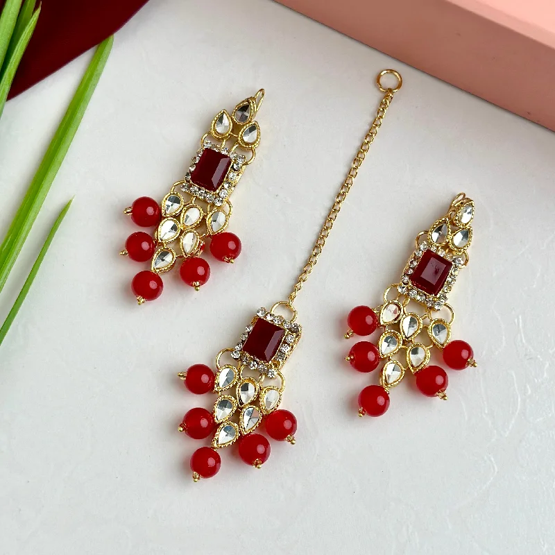 Flash Sale On Elegant Jewelry – Don't Miss Out Browse Our Top Products Mishaal (Maroon)