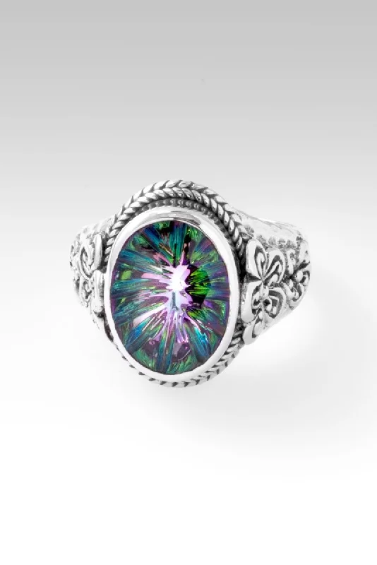 Exclusive Online Jewelry Sale – Don't Wait Summer Deals New Life Ring™ in Chrome Chameleon™ Mystic Quartz