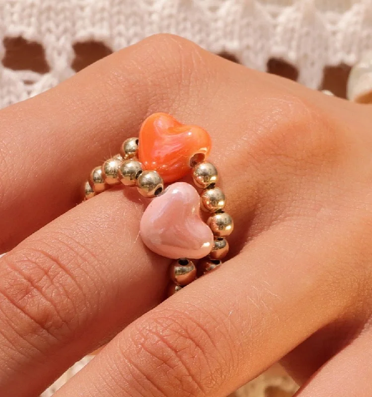 Discounted Jewelry For A Glamorous Look Chic Styles Pink Sweetheart Ring