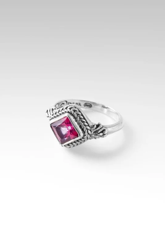 Limited-Time Offer On Elegant Jewelry Pieces Limited Time Deal Radiant Happiness Ring in Pure Pink™ Mystic Topaz