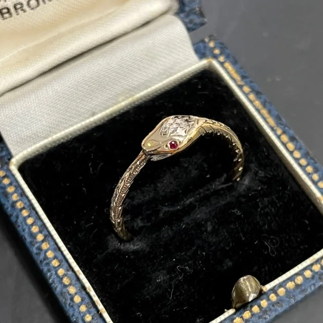 Bestselling Jewelry At Special Promotional Rates Budget-Friendly Fashion Ruby Eyed Snake Ring