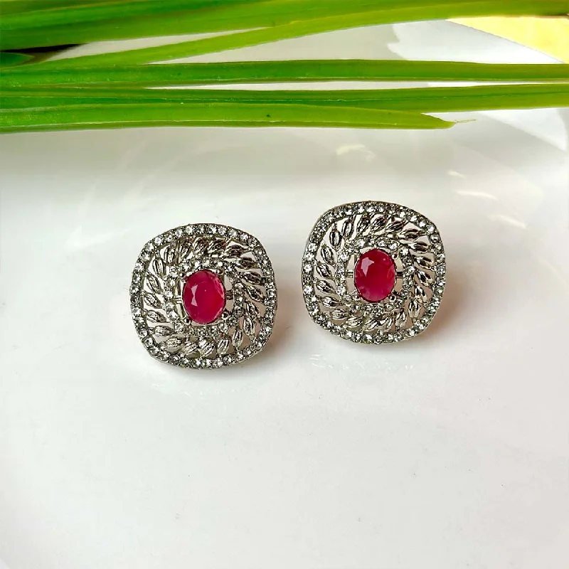 Clearance Sale On High-End Jewelry Collections Fashion Essentials Sidra Earrings (Maroon)