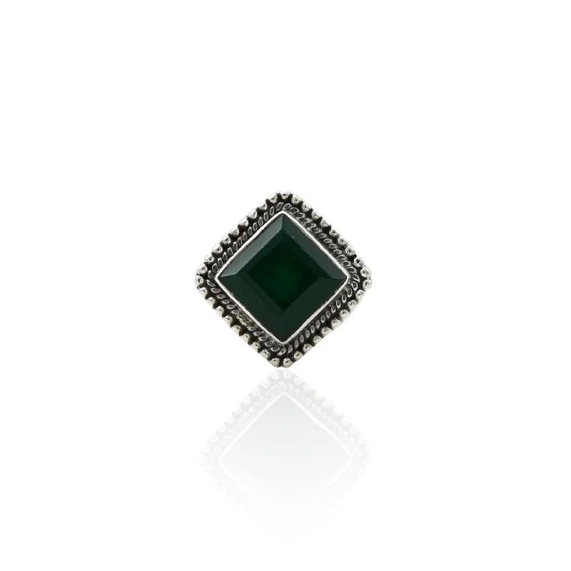 Affordable Glamour – Premium Jewelry At Special Prices Luxury Casual Deals Silver Beautiful Green Stone Girls Ring