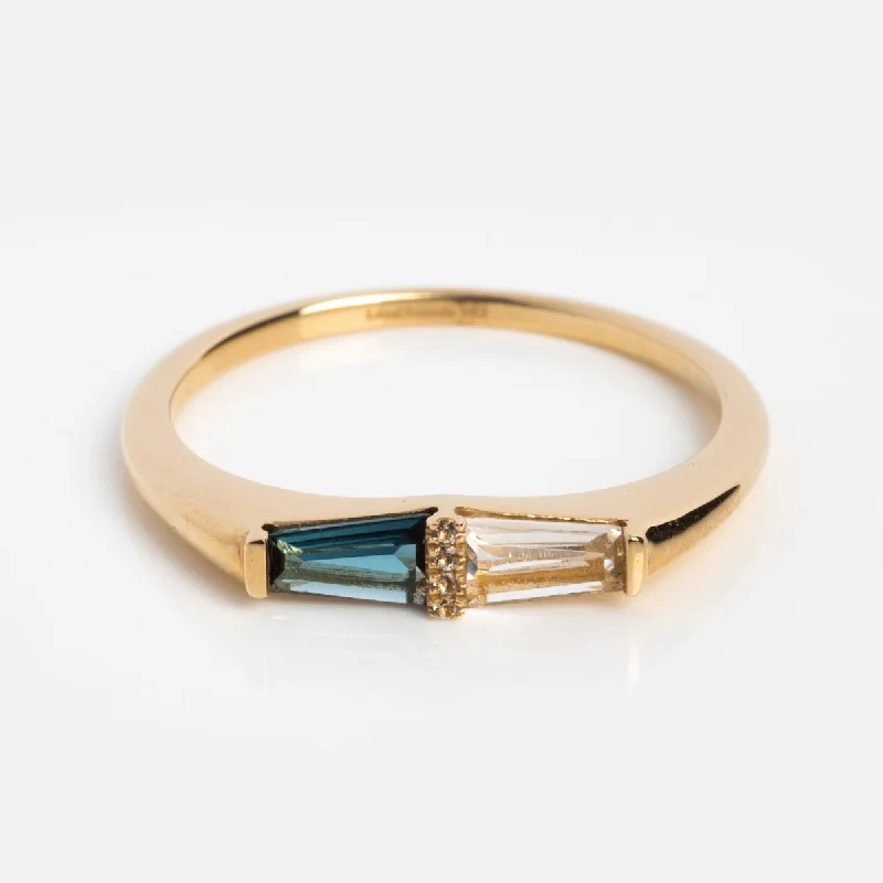 Seasonal Jewelry Deals – Elevate Your Style Easy Elegance Sales Solid Gold Toi et Moi East West Ring