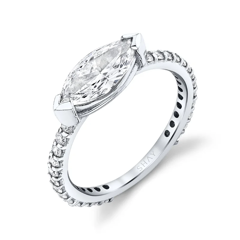 Dazzle With Discounts – Shop Jewelry On Sale Top Deals DIAMOND SOLITAIRE MARQUISE PINKY RING