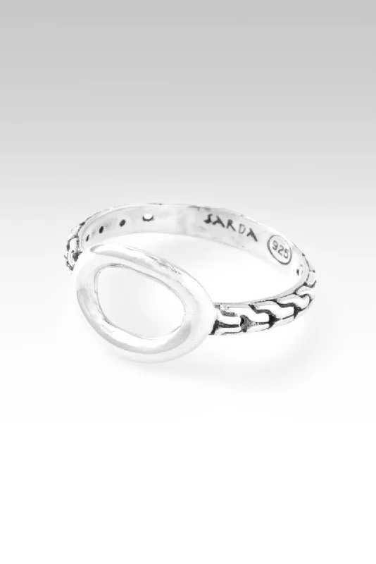 Shop Modern Jewelry Collections With Exclusive Discounts Standing Strong Ring™ in Chainlink