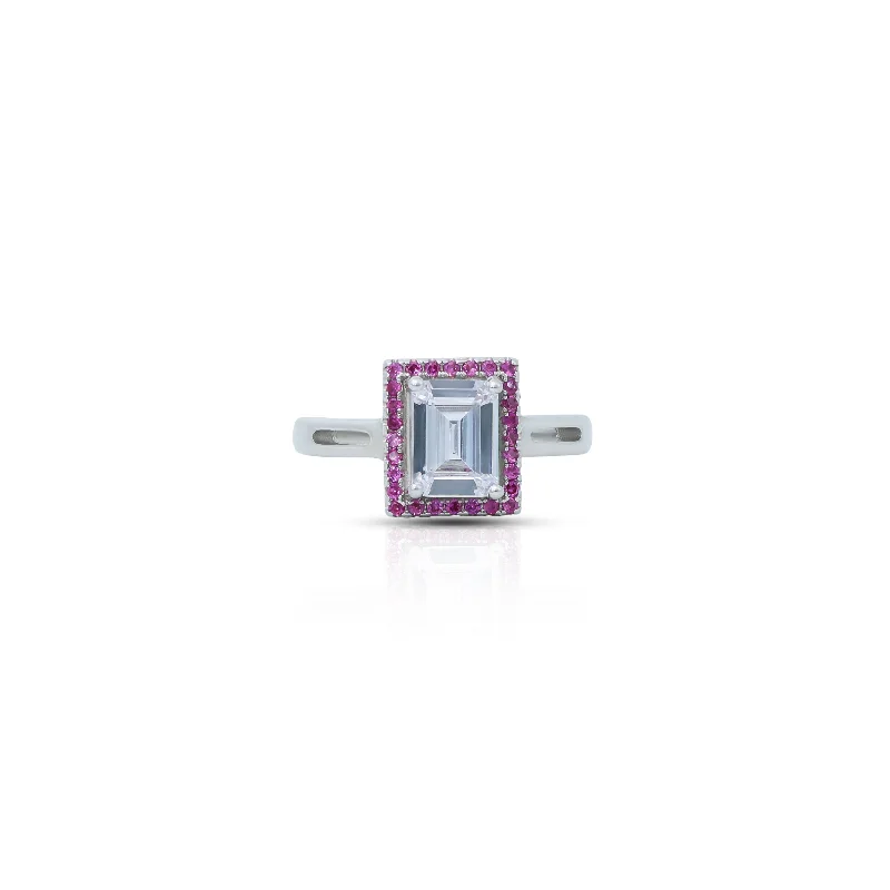 Stunning Jewelry At Even More Stunning Prices Absurdly Cheap Sale Sterling Silver Emerald Cut American Diamond Ring