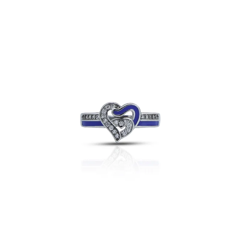 Special Deals On Handcrafted And Designer Jewelry Timeless Elegance Sale Sterling Silver Heart-Shaped Ring For Girls