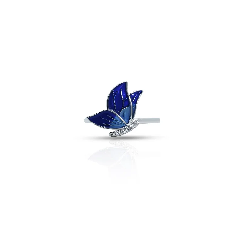 Upgrade Your Jewelry Collection For Less Forward Trendsetter Sterling Silver Purple Leaf Ring For Girls