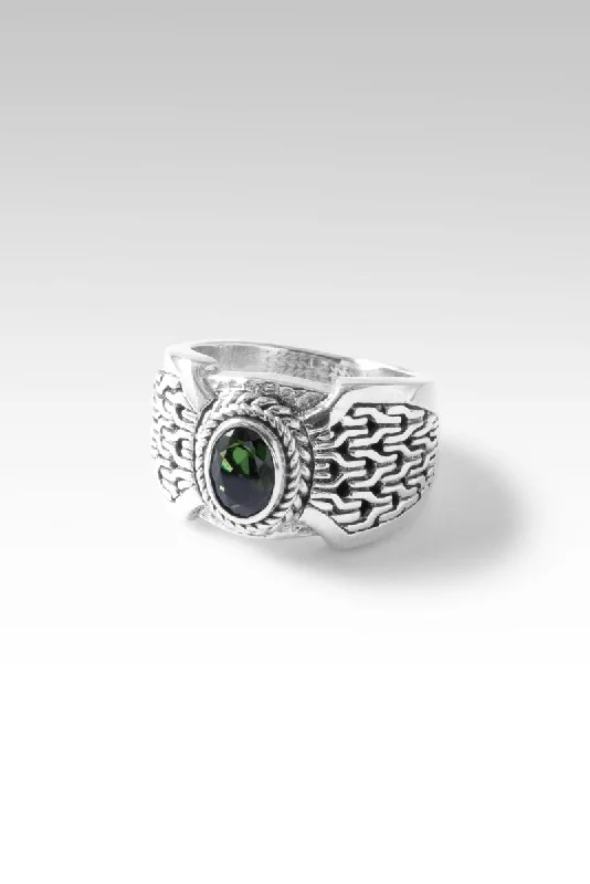 Special Offers On Handcrafted And Designer Jewelry Strength in Weakness Ring™ in Chrome Tourmaline