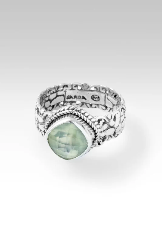 Shop Dazzling Jewelry With Special Promotional Discounts Strength of My Song Ring™ in Prehnite