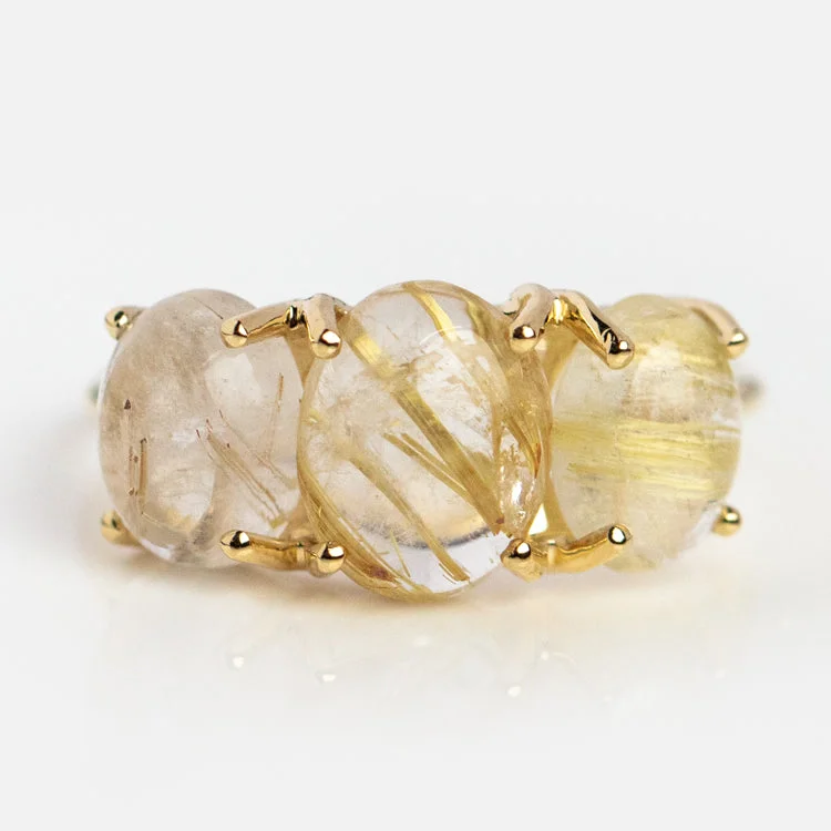 Buy More, Save More On Stunning Jewelry Pieces Exclusive Discount Sweetest Gumdrop Ring in Rutilated Quartz