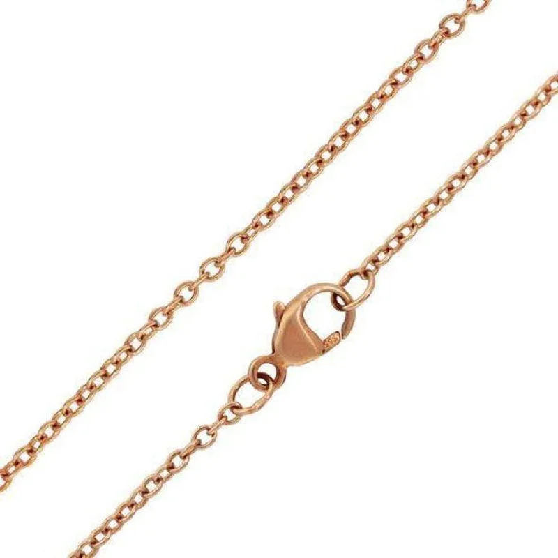 Don't Miss Out On Jaw-Dropping Jewelry Discounts Affordable Luxury Fashion 1.5mm 14k Rose Gold Chain with XOXO Bar