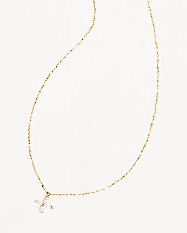 Buy More, Save More On Stunning Jewelry Pieces Top Deals 14k Solid Gold Blossom Lab-Grown Diamond Necklace