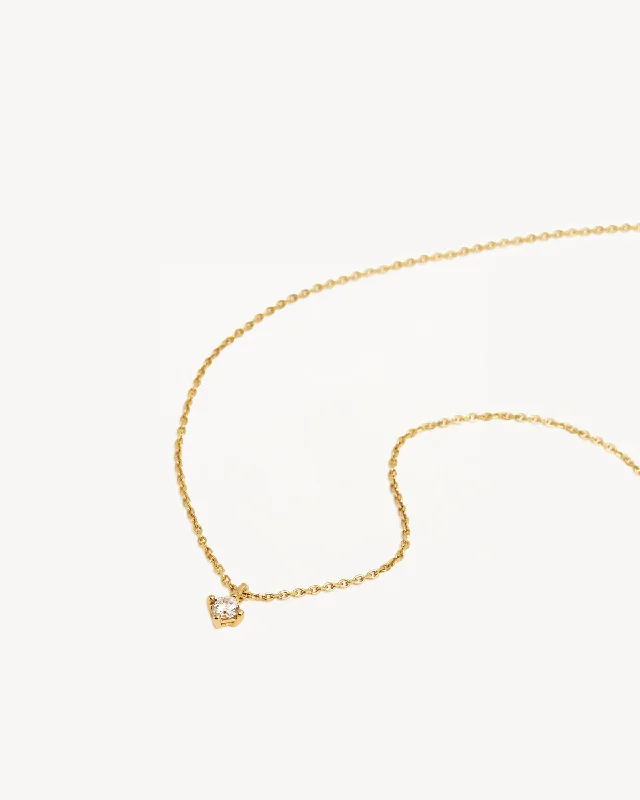 Your Perfect Accessory Now At The Best Price 14k Solid Gold Water Drop Diamond Necklace