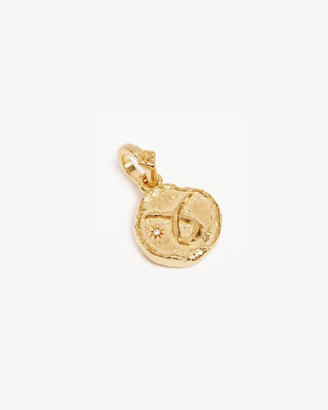 Shop Dazzling Jewelry At The Best Prices Best Sellers 18k Gold Vermeil Cosmic Love Zodiac Annex Link Pendant - Taurus