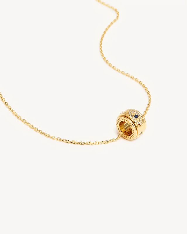 Best Jewelry Deals – Premium Quality At Exclusive Discounts Limited Stock 18k Gold Vermeil Trust Spinning Meditation Necklace