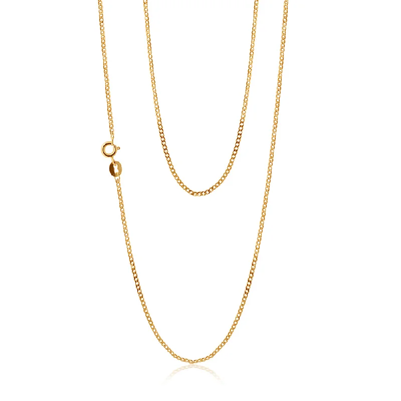 Dazzle With Discounts – Shop Jewelry On Sale Hot Styles 9ct Yellow Gold Silver Filled 50cm Curb Chain